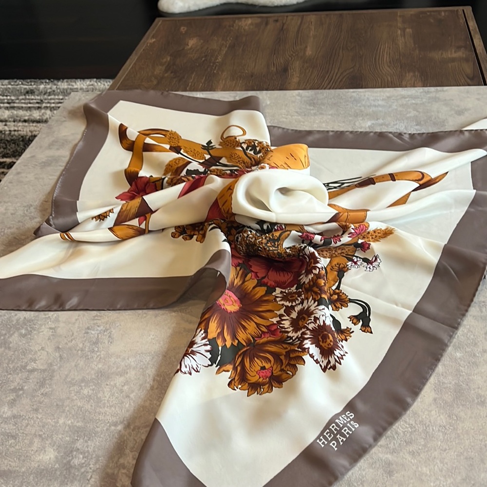 Silk scarf